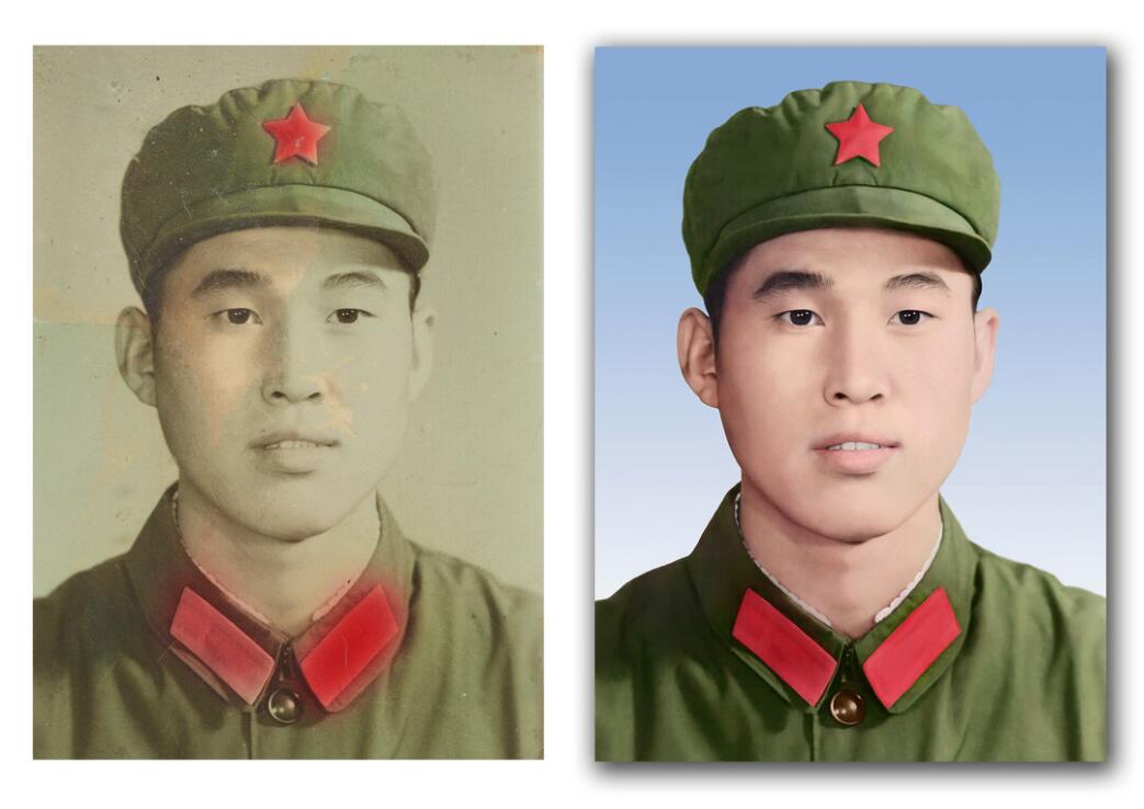 新洲破损照片修复-18
